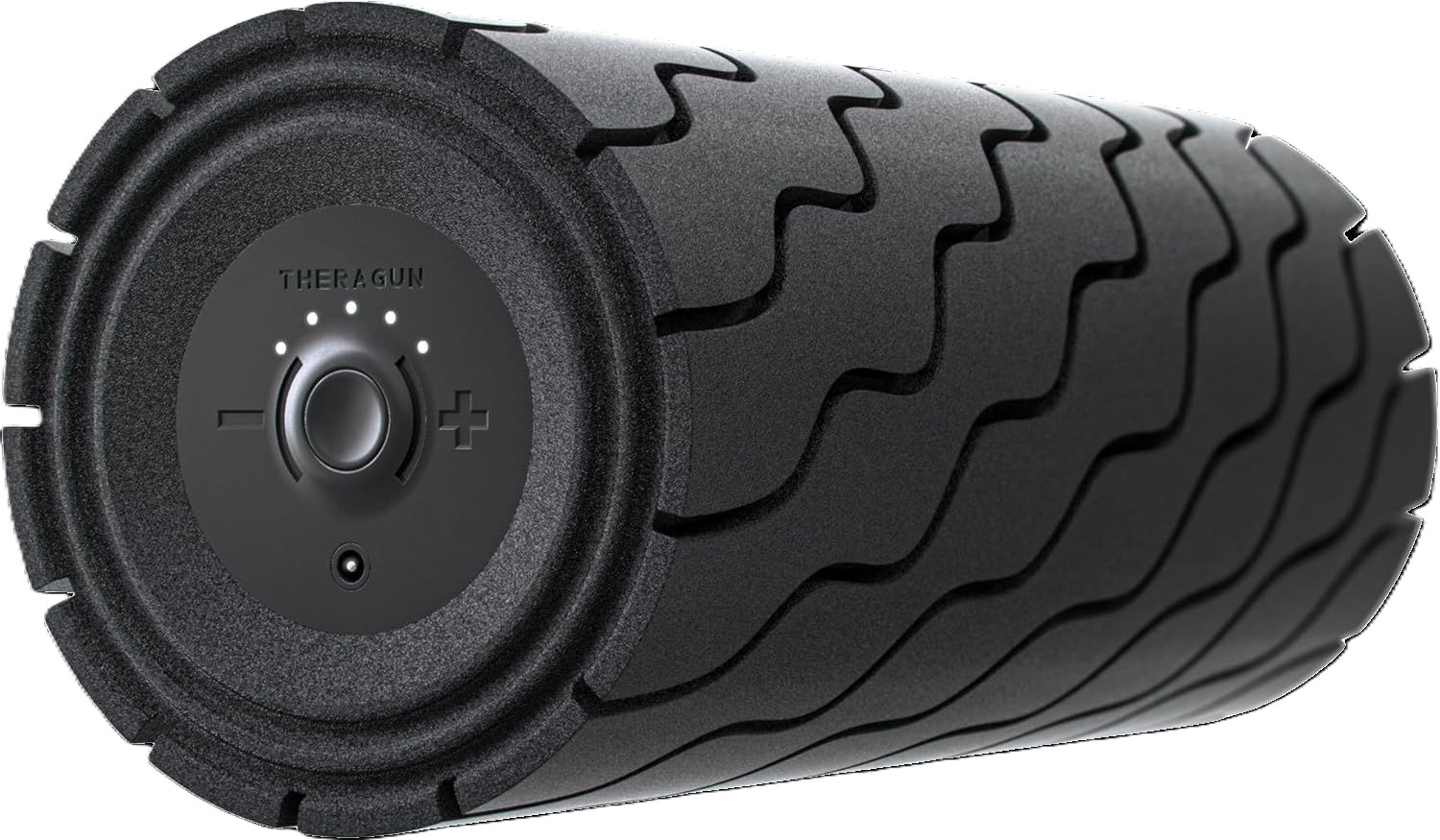 Therabody Wave Roller vibrating foam roller with textured surface